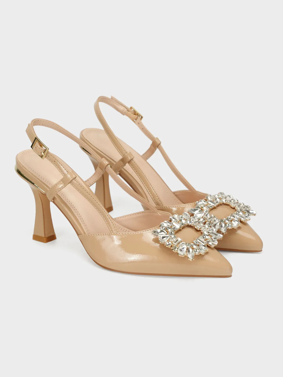 Womens "ERMINA" Fancy Pointed Sandals