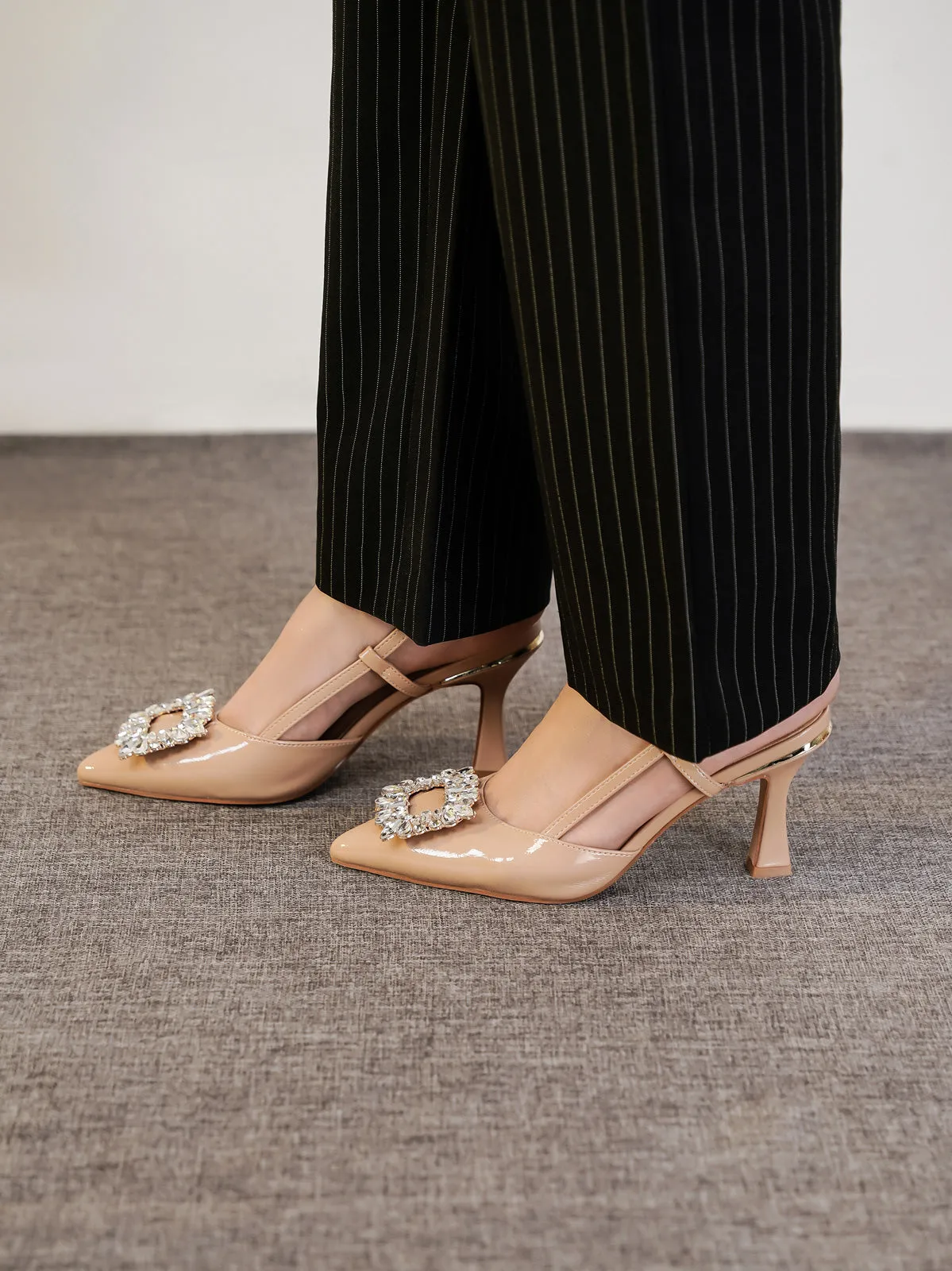 Womens "ERMINA" Fancy Pointed Sandals