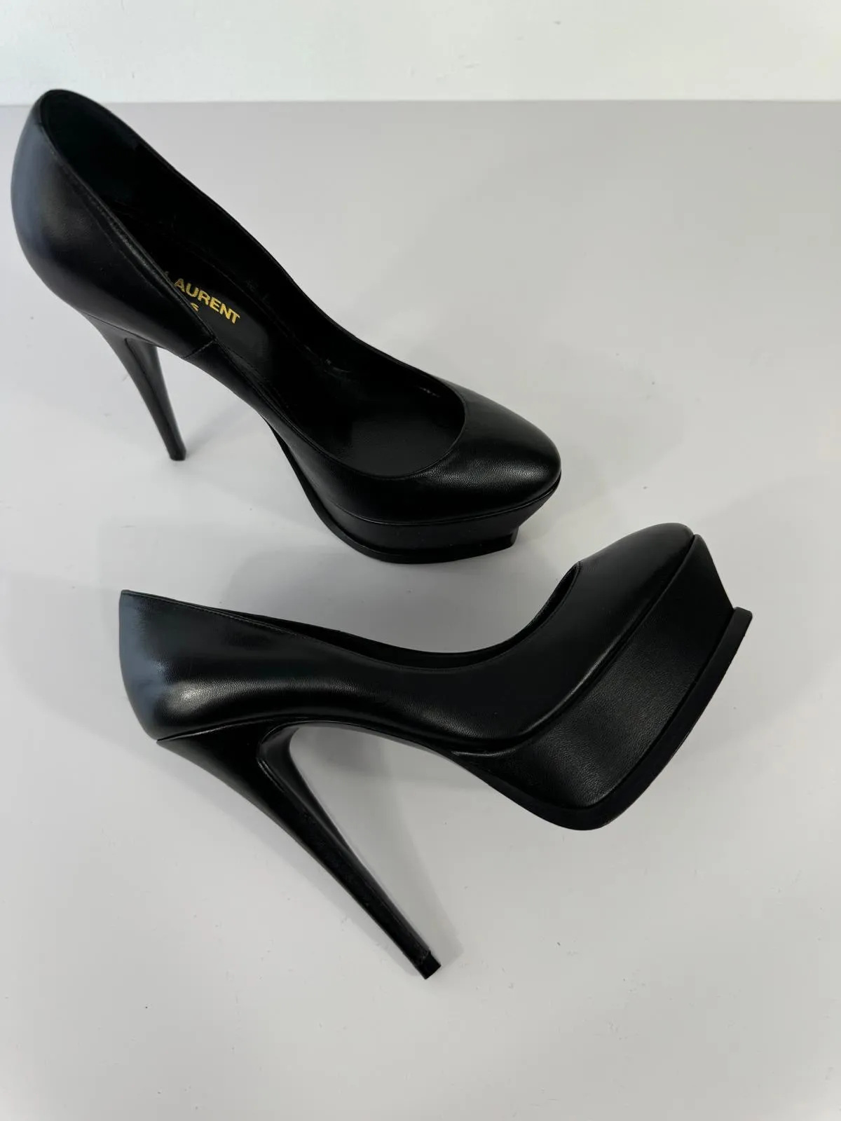 YSL TRIBUTE 105 LEATHER PUMPS